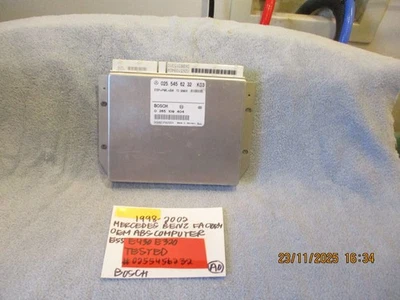 1998 - 2002 MERCEDES BENZ E430 E320 ABS 计算机从 50,0 00 英里的汽车中移除 — 第 1/4 张图片