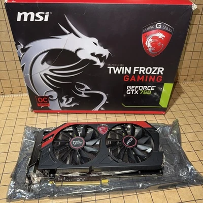 MSI NVIDIA GeForce GTX 760 4GB GDDR5 Graphics Card N760 - Image 1 of 4