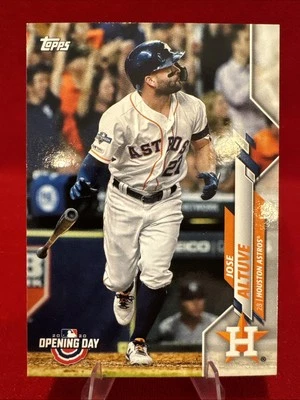 Jose Altuve - 2020 Topps Opening Day #89 - Houston Astros. *B1 - Image 1 of 2
