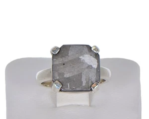Anillo de meteorito HENBURY I talla 6 - Joyería de meteorito superior  - Imagen 1 de 4