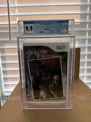 Resident Evil Archives: Resident Evil Zero Nintendo Wii CGC Graded 9.9 A++ - Image 1 of 4