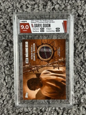 2017 Topps The Walking Dead: Daryl Dixon - Authentic Costume Relic /10 R-DDI - Image 1 of 3