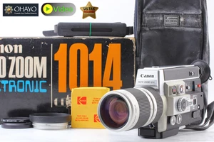 Works [N MINT in BOX] Canon Auto Zoom 1014 Electronic super8 movie Camera JAPAN - Picture 1 of 11