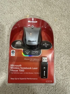 NIB Microsoft Wireless Notebook Laser Mouse 7000 - Image 1 of 3