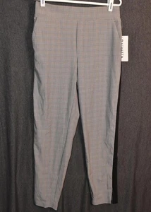 NEW Athleta Women's 4 (29x28 actual) Brooklyn Plaid Ankle Pants NWT Stretch - Picture 1 of 8