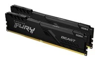 ^Kingston FURY Beast 64GB (2x32GB) Dual-Kit DDR4-3200 CL16 (KF432C16BBK2/64) - Image 1 of 1