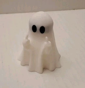 Fantasma de 2 1/2" volteando decoración de Halloween hecho por encargo - Imagen 1 de 3