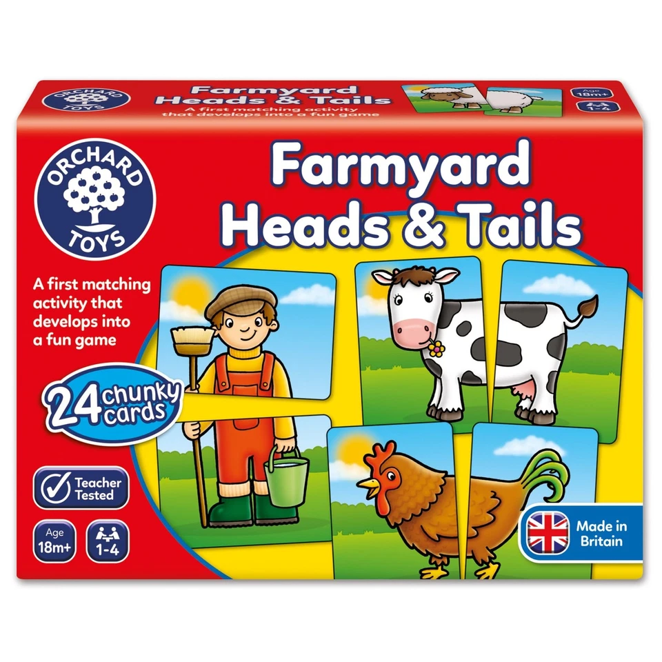 Orchard Toys Heads and Tails Farmyard