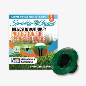 Sprinkler-Guard by - Patented Design Donut-Style Lawn Sprinkler Head Guard Pr... - Picture 1 of 8