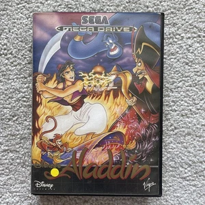 Sega Mega Drive Disney's Aladdin Video Game PAL, No Manual - Picture 1 of 4