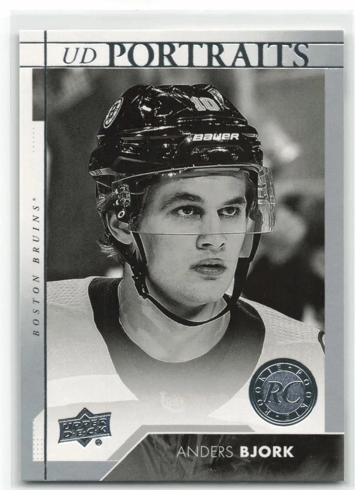 2017-18 Upper Deck Series 2 Anders Bjork UD Portraits #P-101 - Image 1 of 2