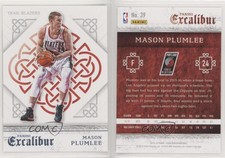 2015-16 Panini Excalibur Light Blue Mason Plumlee #39