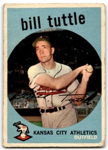 1959 TOPPS BILL TUTTLE KANSAS CITY ATHLETICS #459 - Picture 1 of 2