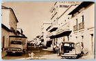 Puerto Vallarta Jalisco Mexico Postcard Avenue Juarez c1950's RPPC Photo