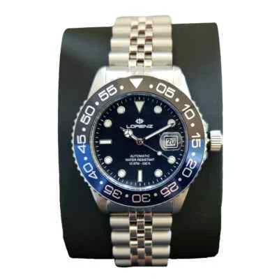 Orologio Uomo Automatico LORENZ Cassa e Bracciale Acciaio con Datario LZ28196CC - Immagine 1 di 4