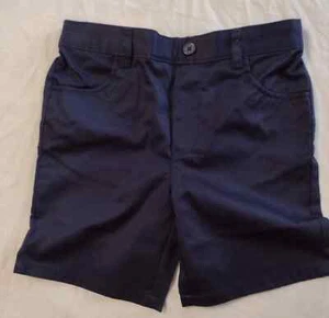FRENCH TOAST GIRL'S SHORTS SIZE 6X COLOR NAVY BLUE - Picture 1 of 3