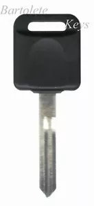 Replacement Transponder Car Key Fits Infiniti QX4 I30 I35 G20 Sentra Altima - Picture 1 of 6