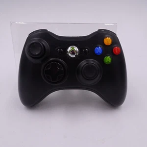 Xbox 360 Wireless Controller Microsoft Gamepad Schwarz Zustand gut - Bild 1 von 4