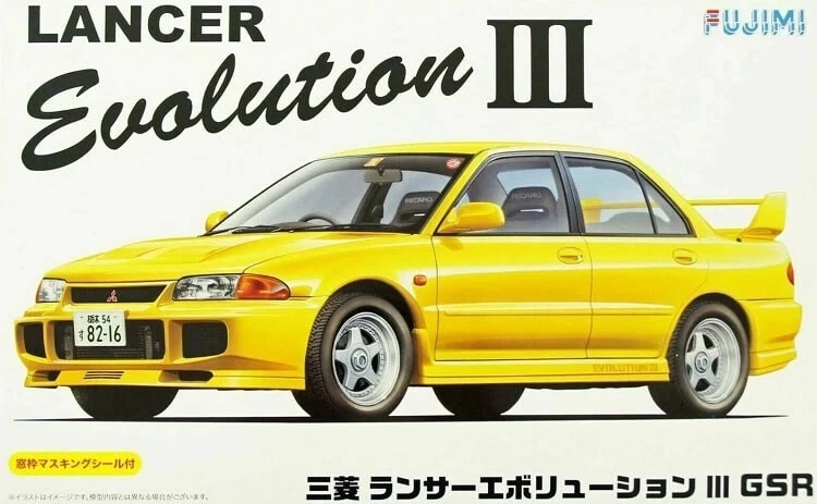 Fujimi 039176 Mitsubishi Lancer Evolution VIII Kit Montaggio 1/24 - Immagine 1 di 1