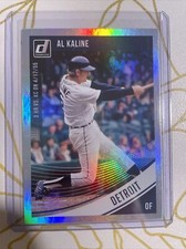 2018 Panini Donruss #110 Al Kaline Season Stat Line /3 3 HR VS KC Detroit Tigers