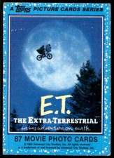 1982 Topps E.T. 1 Introduction Movie Photo Trading Card