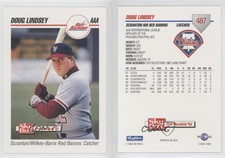 1992 SkyBox Pre-Rookie Scranton/Wilkes-Barre Red Barons Doug Lindsey #487
