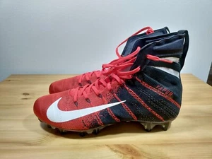 Size 9 Nike Vapor Untouchable 3 Elite Flyknit Football Cleats AO3006-060 Men's - Picture 1 of 6