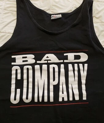 Camiseta sin mangas Bad Company banda oficial talla XL Foto 1 de 2