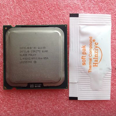 Intel Core 2 Quad CPU Q6600 2.4GHz/8M/1066 LGA775 SLACR Processor - Image 1 of 2