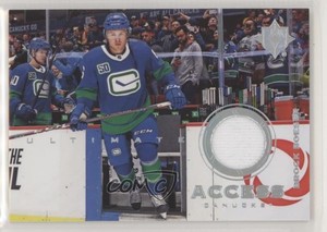 2019-20 Upper Deck Ultimate Collection Access Jersey Brock Boeser #UA-BB