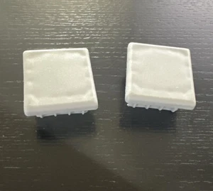 IKEA GALANT Desk Frame END CAPS (2 pcs) Gray Color - Picture 1 of 2