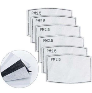 180 piezas. PM 2.5 FILTRO CARBÓN ACTIVADO REEMPLAZABLE PARA MASCARILLA FACIAL (VENDEDOR DE EE. UU.) - Imagen 1 de 3