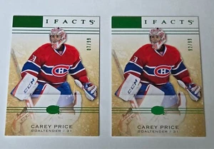 2014-15 Artifacts Emerald #109 Carey Price Montreal Canadiens /99 - Bild 1 von 4