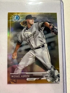 K62,597 - 2017 Bowman Chrome Mini Prospects Gold #BCP116 Michael Kopech #/50 - Picture 1 of 1