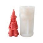 Christmas Candle Mold Elf Doll Aromatherapys Silicone Molds Home Decorations
