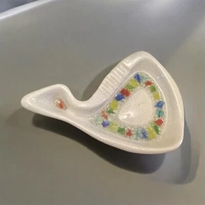 60s ashtray Jacquin California pottery Very Nice Condition 12.25” - Picture 1 of 3