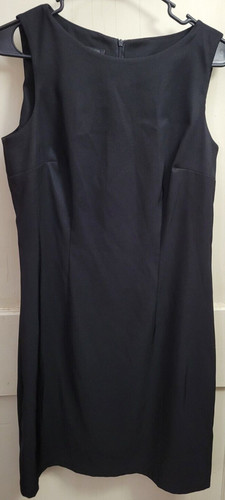 VETEMENTS Abito Alyx lunghezza ginocchio piccolo nero vestito canotta donna taglia 10