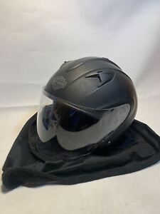 Harley-Davidson HD-H04 Matte Black Helmet With Clear Visor Size L