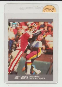 1991 FLEER ULTRA   ART MONK   #274   WASHINGTON REDSKINS  FOOTBALL CARD - Picture 1 of 2
