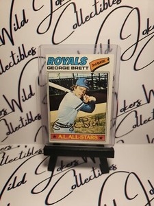 1977 Topps 580 Kc AL All Stars GEORGE BRETT Kansas City Royals Card