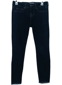 SO Jegging Denim Blue Jeans Skinny Stretch Raw Bottom Junior’s Size 3 - Picture 1 of 10