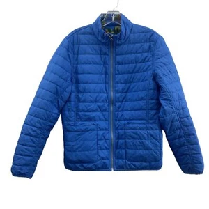 Brooks Brothers Women's Blue Quilted Jacket M - Preowned - Picture 1 of 5