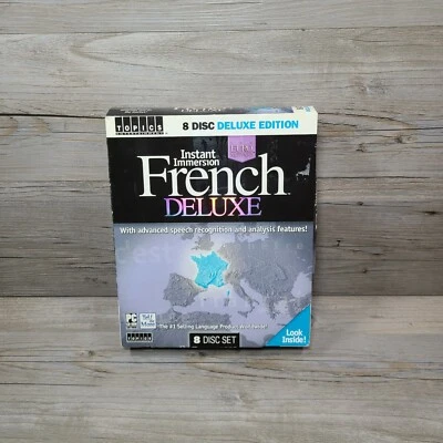 Instant Immersion French Deluxe 7 DISC - MISSING 1 DISC - Image 1 of 4
