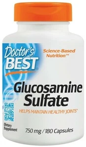 Doctor's Best Glucosamine Sulfate, 750mg - 180caps Free UK P&P - Picture 1 of 1