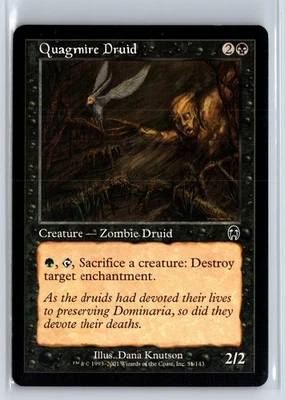 QUAGMIRE DRUID - Apocalypse – MTG Magic the Gathering Card - Common - Image 1 of 4