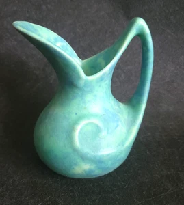 Art Deco Royal Art Pottery Jug with Mottled Glaze, marked 44D/3 - Picture 1 of 8
