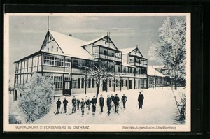 Stecklenberg i. Ostharz, Ansichtskarte, Bezirks-Jugendheim Stecklenberg - Picture 1 of 2