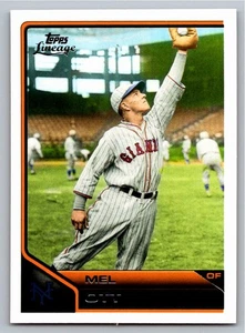 2011 Topps Lineage Mel Ott 186 - Picture 1 of 2