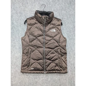 The North Face 550 Daunen gefütterte Weste Damen Small schokobraun Preppy Goose - Bild 1 von 9