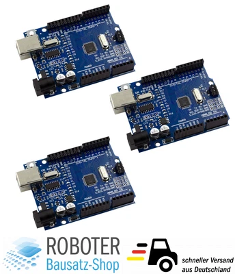 YOUR DROID 3x UNO R3 Board Mega328P CH340G Entwicklungsboard kompatibel mit Arduino